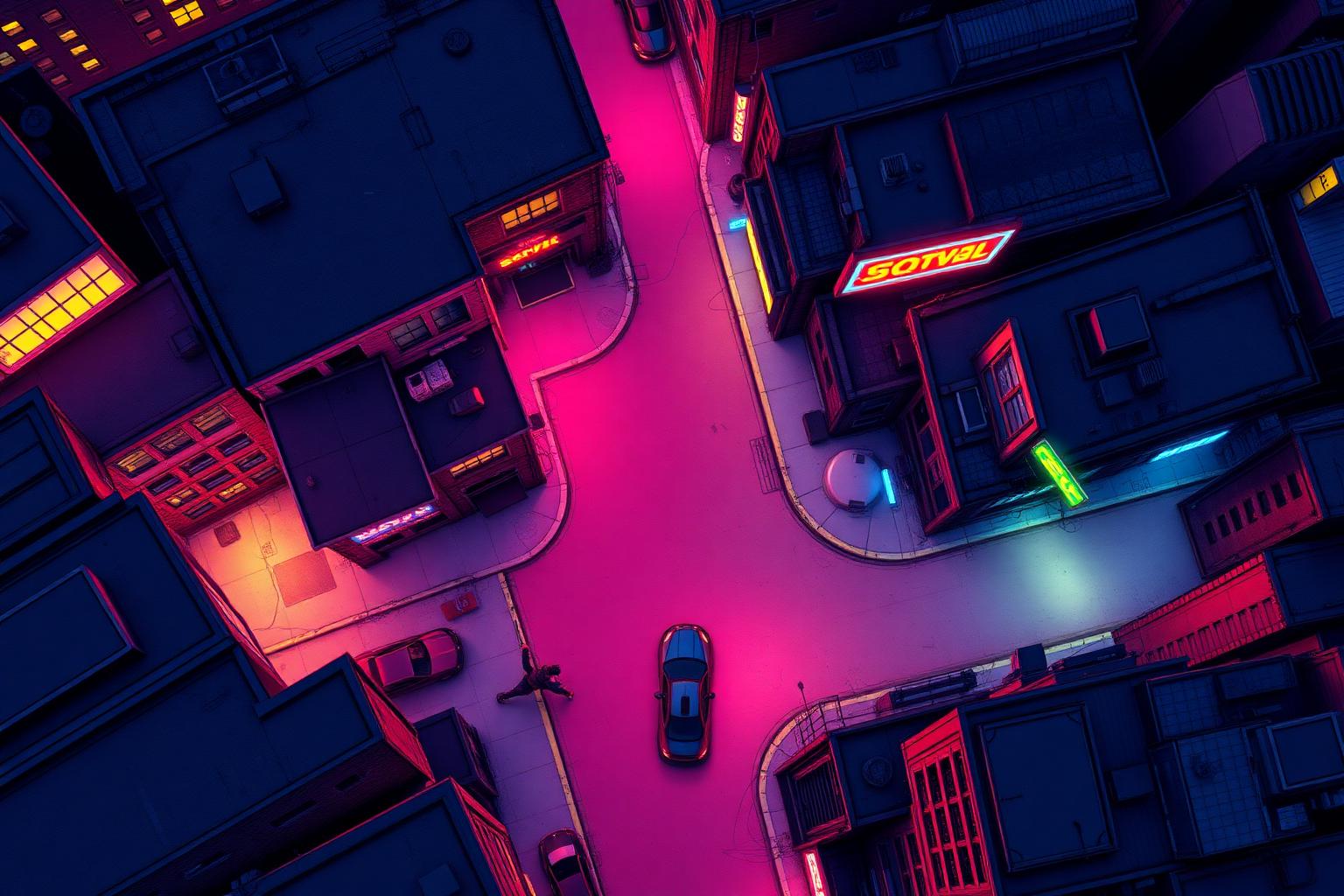 Midnight Precinct game map
