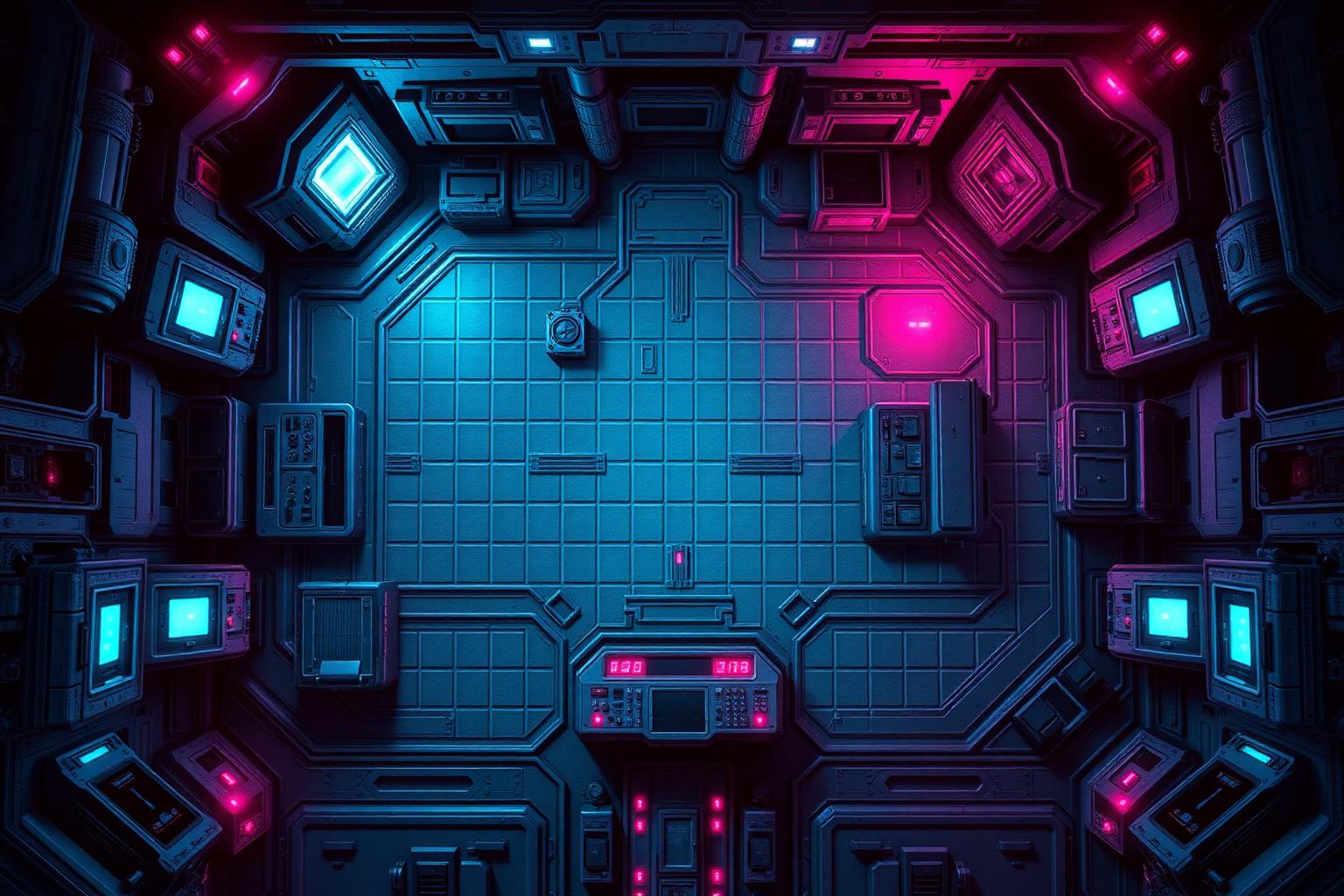 Starfall Drift game map